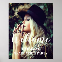 VälkomstPersonlig för Photo Studentfest Poster