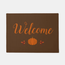 välkomstplats för ren orange