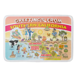 Välkomstplats för SoCal Badrumsmatta