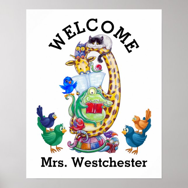 VälkomstPoster Poster (Framsidan)