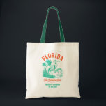 Välkomstpresent Florida Bröllop, Brudtärna, Gäster Tygkasse<br><div class="desc">Ge dina gäster en varm välkomstkänsla från Sunshine State med vår Florida Wedding Welcome Tote Bag — det perfekta sättet att kicka igång din bröllopshelg! Om du firar vid havet i Key West, anordnar en chic Miami-fest eller gifter dig under palmerna i Naples, ger denna tote en genomtänkt och personlig...</div>