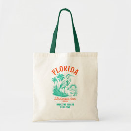 Välkomstpresent Florida Bröllop, Brudtärna, Gäster Tygkasse