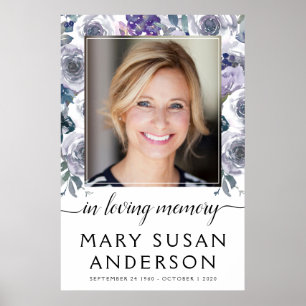 Välkomstsignatur för foto Ro i Loving Memory Poster