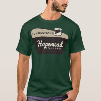 Välkomstsignatur för Hopemead State Park Connectic T Shirt