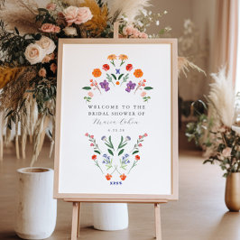 Välkomstsignatur för Secret Garden Möhippa Poster