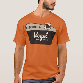 Välkomstsignatur för Vogel State Park Georgia T Shirt