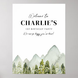 Välkomstskylt för äventyr poster