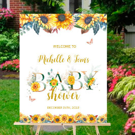 Välkomstskylt för Baby Shower Baby Shower Poster