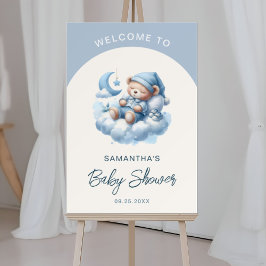 Välkomstskylt för babyduschen i baby