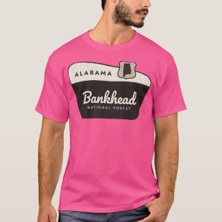 Välkomstskylt för Bankhead National Forest Alabama T Shirt