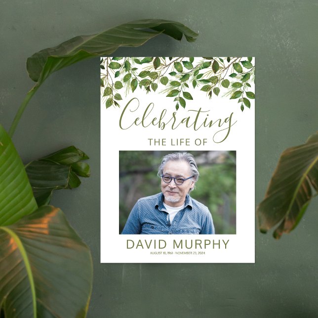 Välkomstskylt för begravning | Firande av livet Poster (Skapare uppladdad)