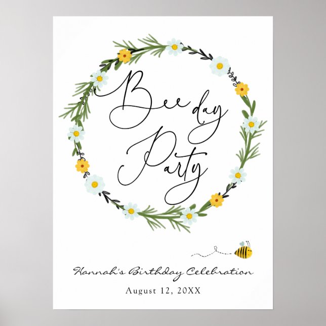 Välkomstskylt för bidag poster (Framsidan)