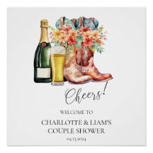 Välkomstskylt för bubblor och duschar