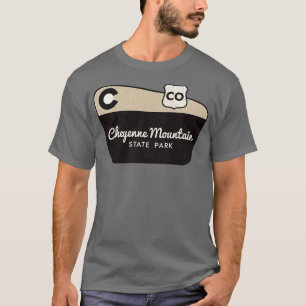 Välkomstskylt för Cheyenne Mountain State Park Col T Shirt