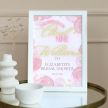 Välkomstskylt för Cloud 9 Rosa Guld Möhippa