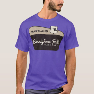 Välkomstskylt för Cunningham Falls State Park Mary T Shirt