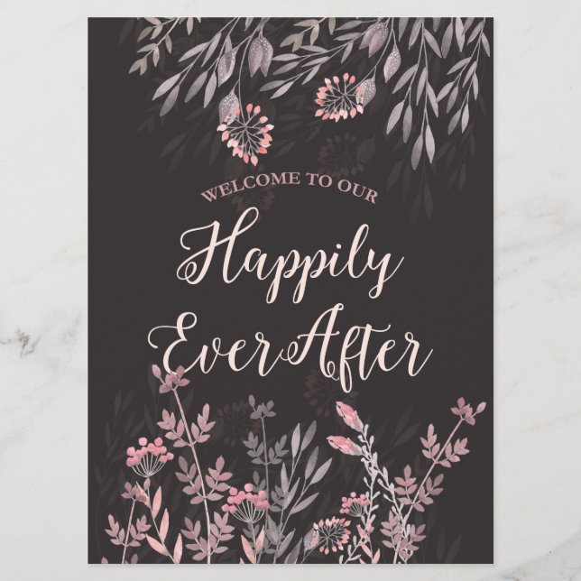 Välkomstskylt för en midsommarnatt (Framsida)