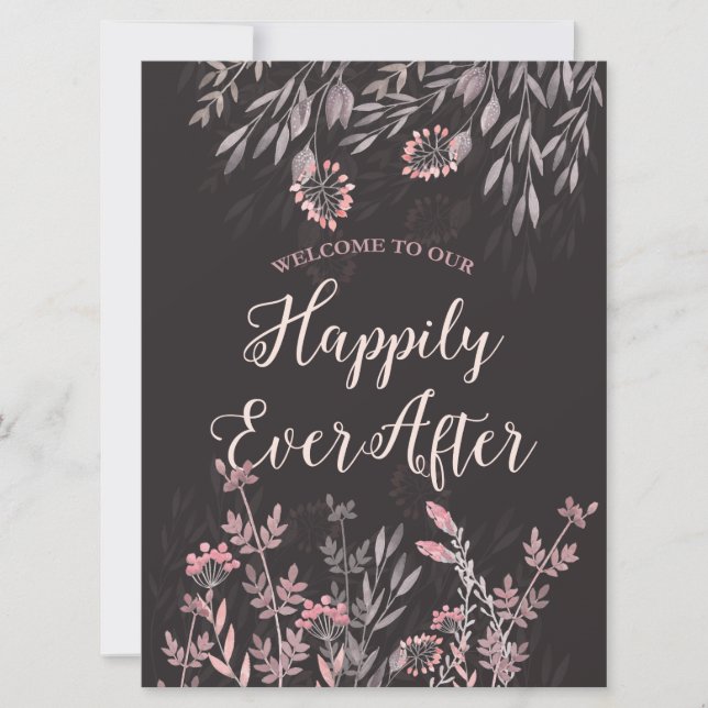 Välkomstskylt för en midsommarnatt (Framsida)