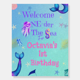 Välkomstskylt för Havets födelsedag