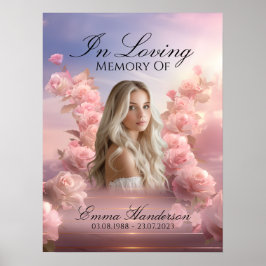 Välkomstskylt för Heavenys trapphus Poster