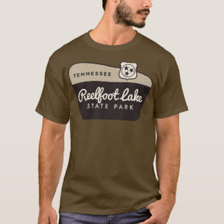 Välkomstskylt för Reelfoot Sjö State Park Tennesse T Shirt