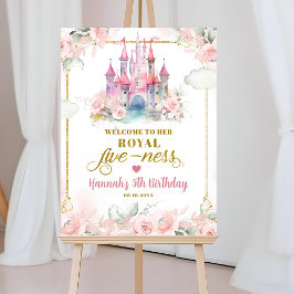 Välkomstskylt för Royalet Poster