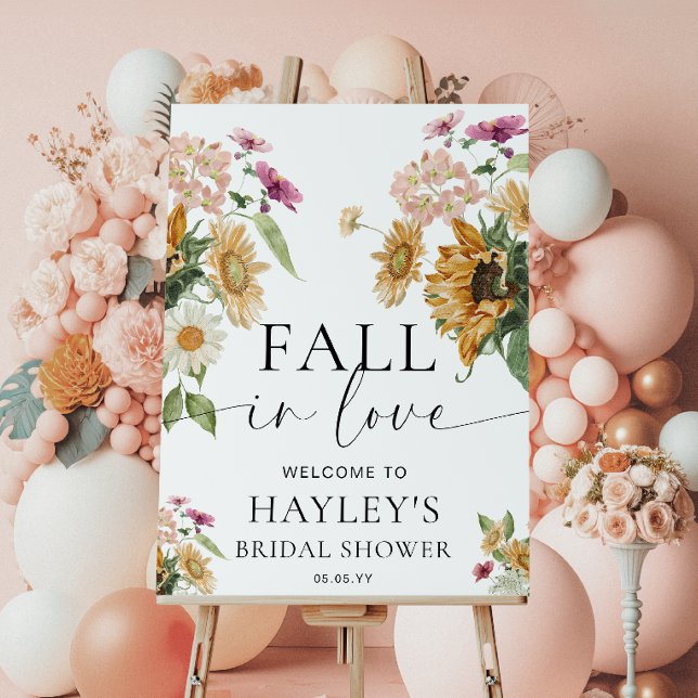 Välkomstskylt för solrosfall i Möhippan Poster (Skapare uppladdad)