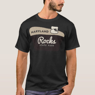 Välkomstskylt för sten State Park Maryland T Shirt