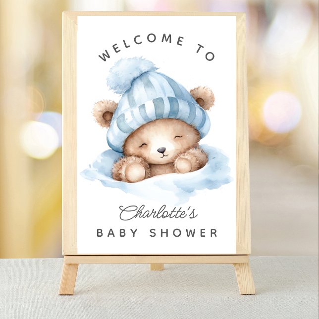 Välkomstskylt för uppslingning av babyskor poster (Skapare uppladdad)