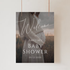 Välkomstskylt för välkomstbabyvälkomstprogram för  poster