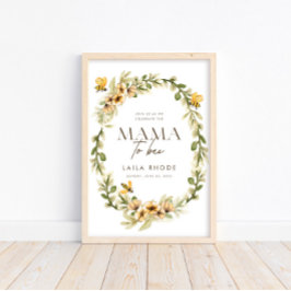 Välkomstskylt för välkomstskylt för Bee Vår Baby S Poster