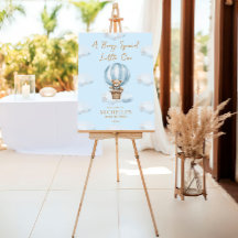 Välkomstskylt Nalle Boy Shower Foam Board