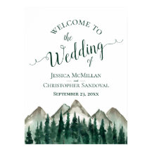 Välkomstskylt om Rustiska bergsområden och Gräs Tr