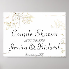 Välkomstskylt om välkomstPoster i nedre par av gul Poster