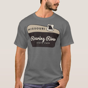 Välkomstskylt över floden State Park Missouri T Shirt