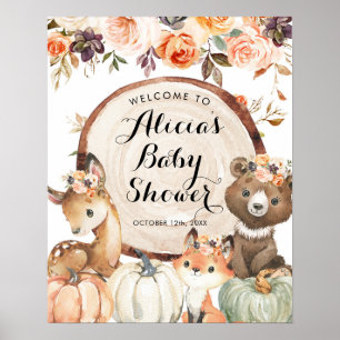 Välkomstskylt över hälsoutgång för unga flickor på poster