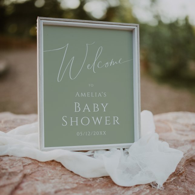 Välkomstskylt över välkomstbabystölder för Whimsis Poster (Skapare uppladdad)