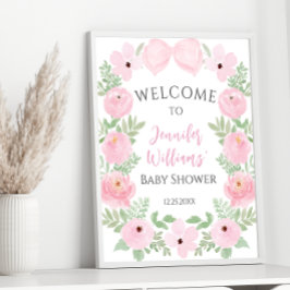 Välkomstskylt poster av välkomstskylt för babydusc