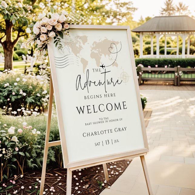 Välkomstskylt poster för välkomstskylt för babydus (Skapare uppladdad)