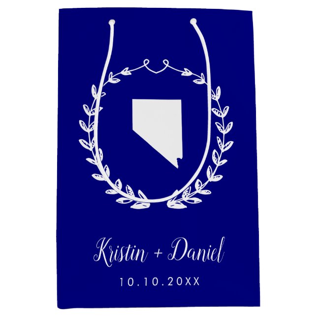 Välkomstsviten Nevada Karta Bröllop (Framsidan)