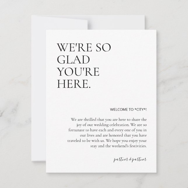 Välkomsttagarinfogning Anteckningskort (Framsida)