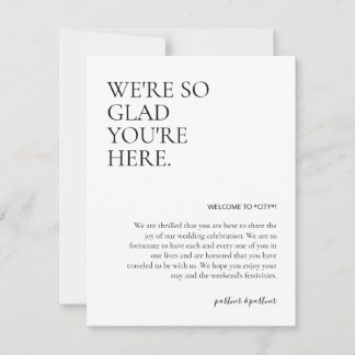 Välkomsttagarinfogning Anteckningskort