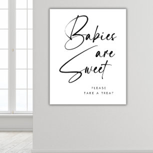 Välkomsttagarna till Modern Minimalist Elegant Spä Poster