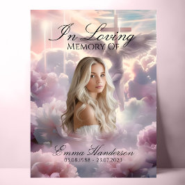 Välkomsttecken för Angel och Kor Memorial Poster