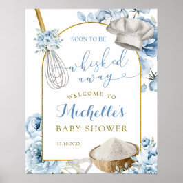 Välkomsttecken för Blue Kitchen Möhippa Poster