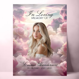 Välkomsttecken för minnesfotofunktion poster