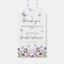 Välkomsttecken för Modern Butterflies Möhippa Presentetikett