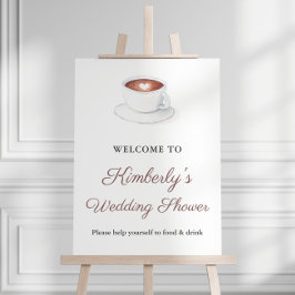 Välkomsttecken för Möhippa för kaffeblandning för  Poster