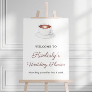Välkomsttecken för Möhippa för kaffeblandning för Poster