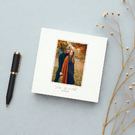 Välkomsttecken för Photo Elegant Script Boho Bröll Gästböcker